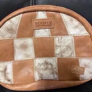BED|STU Brown and Tan Leather Pouch